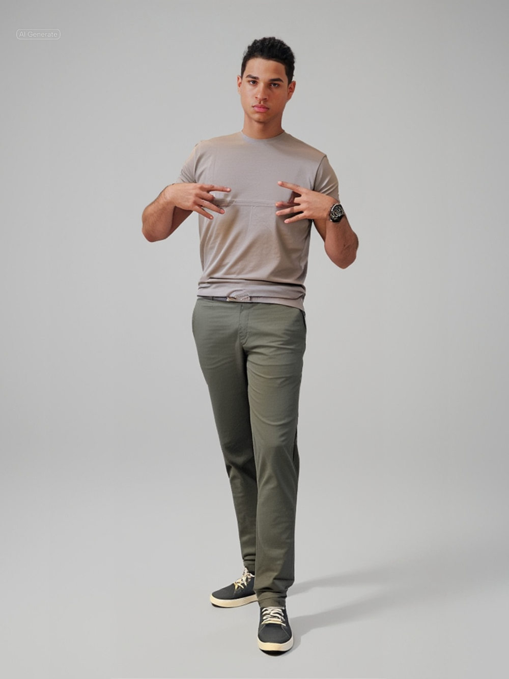 Gents Crew Neck - Printed