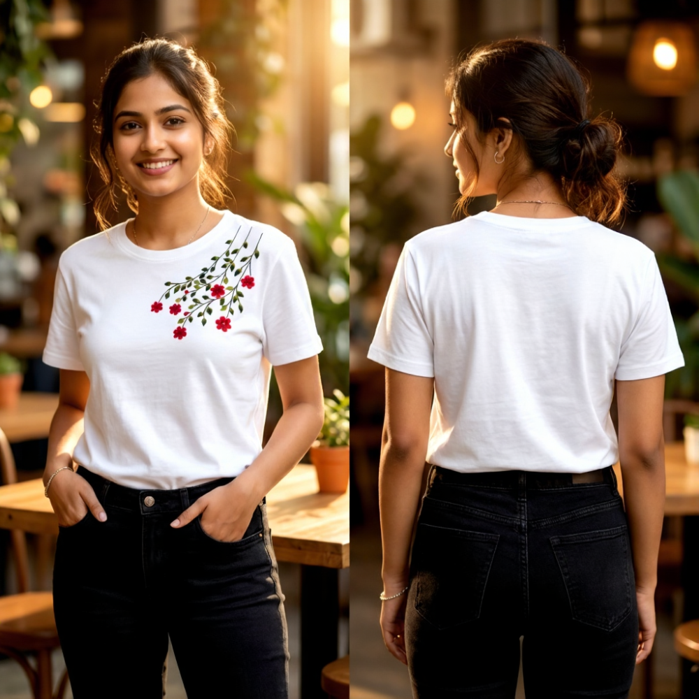 LOOMA Embroidery Women’s T-Shirt