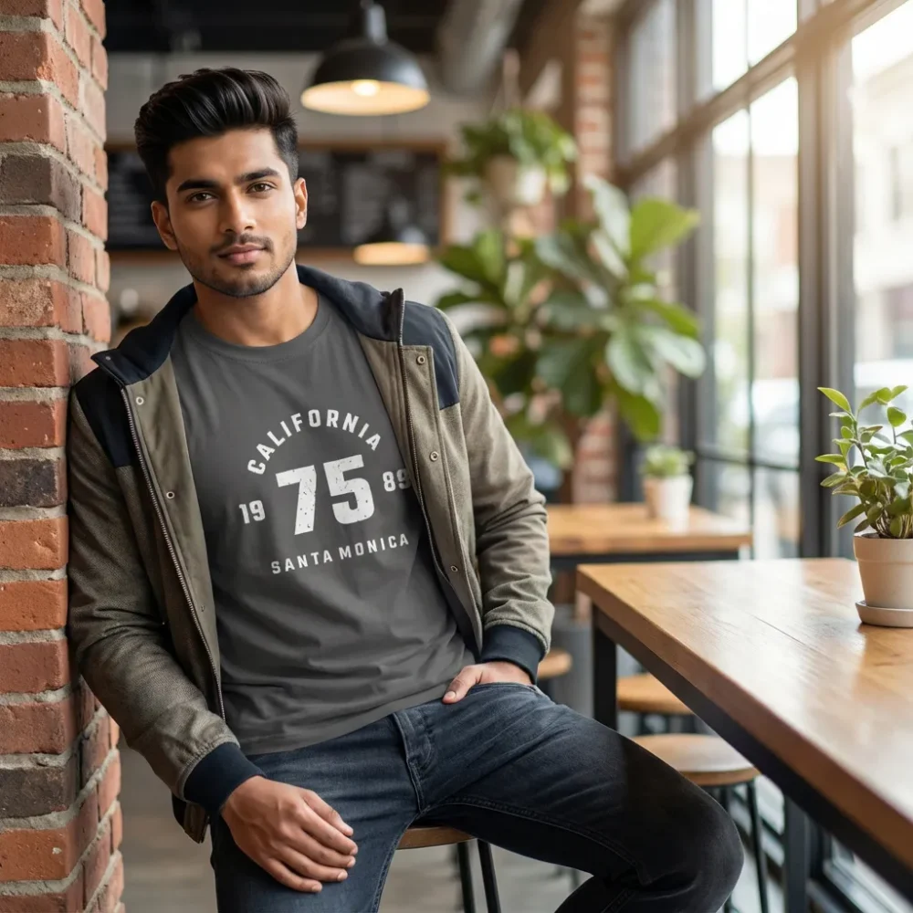 California Santa Monica Graphic Tee