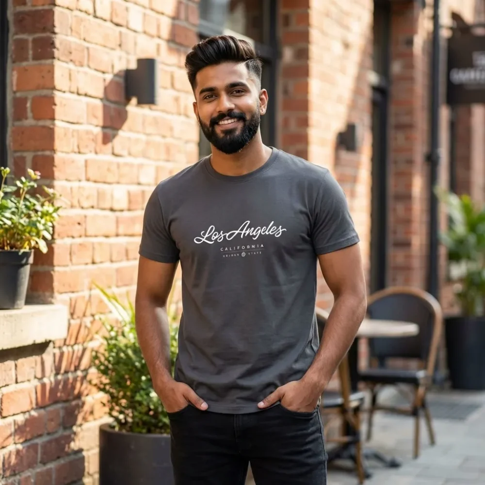 Los Angeles Script Graphic Tee