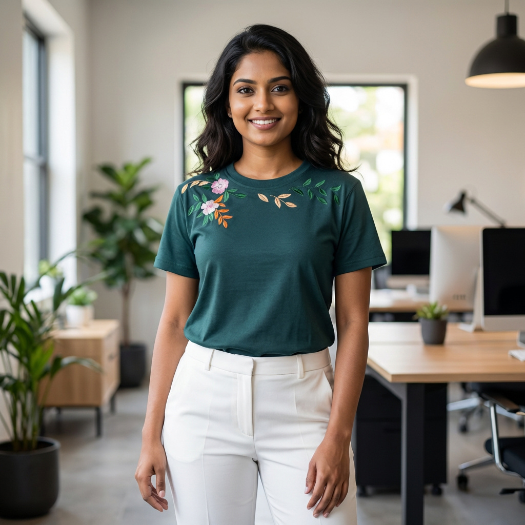 Bold Bloom Embroidery